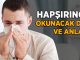 Hapşırınca / Aksırınca Okunacak Dua