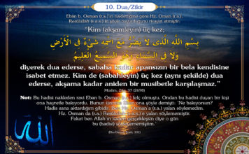 Peygamber Duaları – 10